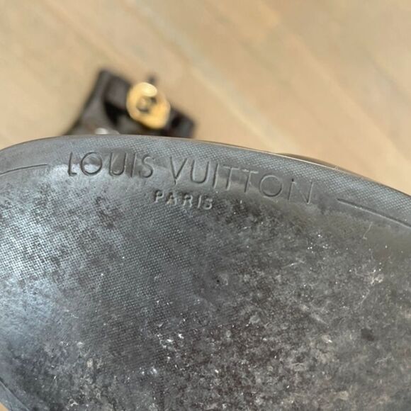 Louis Vuitton Patent Leather Ankle Boots black 37.5 - Picture 5 of 14